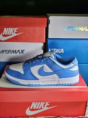 Nike Dunk Low White Blue Men’s Low-Top Sneakers Brand New